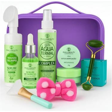 Imagem de Kit Skincare Phallebeauty Completo Anti Oleosidade C/ Brinde