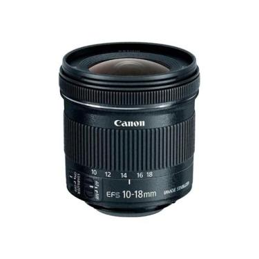 Imagem de Lente Canon EF-S 10-18mm F/4.5-5.6 IS STM - Cânon