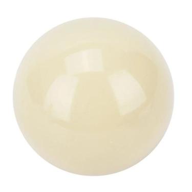 Imagem de Bola de Sinuca Brilhar Branca 50mm Bolão 1 Unidade - Gici Sports