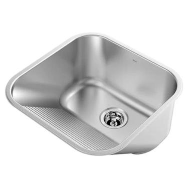 Imagem de Tanque Docol Monobloco 90019655004 40X40 Inox Acetinado