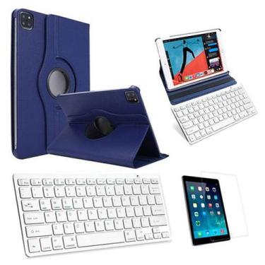 Imagem de Capa/teclado/pel Para iPad Air 5 10,9  2022 Azul - BDNET