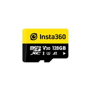 Imagem de Insta360 Cartão de memória microSDXC de 128 GB, V30, A1, UHS-I, velocidade de leitura/gravação de 90 MB/s