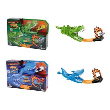 Imagem de Pista de Corrida Lançadora de Brinquedo Com Carrinho em Miniatura de M