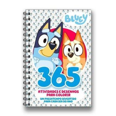 Imagem de Livro Bluey - 365 Atividades E Desenhos Para Colorir