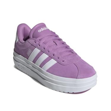 Imagem de adidas Tênis feminino Vl Court Bold, Preloved Roxo/Branco/Branco, 35