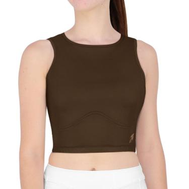 Imagem de Top Cropped Mormaii Recorte Beach Sports Marrom
