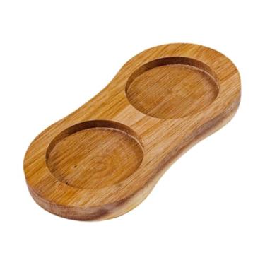 Imagem de Ｂｅｓｇａ Moinho de sal e pimenta com base de madeira, suporte para garrafas de cozinha, protetor leve e estiloso para mesa de jantar, para café festa