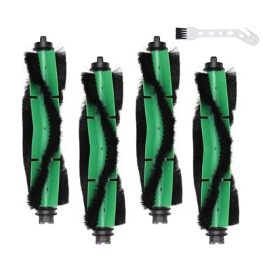 Imagem de Chrostion Pacote com 4 escovas multisuperfícies compatíveis com iRobot Roomba Essential Robot 104 105 Vac/Combo Y0140, Y0110, Q011, Q0120, Q0520 aspiradores de pó