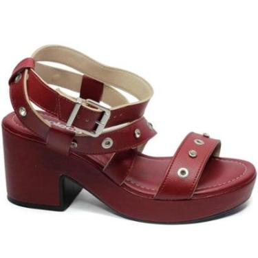 Imagem de Sandália Salto Moleca Napa Turim Feminina 5549.106-Feminino