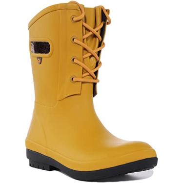 Imagem de BOGS Bota de neve feminina Amanda II, Bota Impermeável, Açafrão, 10