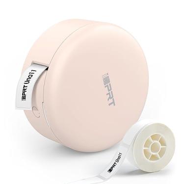 Imagem de iDPRT Máquina de etiquetas Bluetooth com fita, impressora térmica portátil para fita de 12 a 15 mm, etiquetadora portátil para almofada de telefone, ícone de fonte de vários modelos para etiquetagem