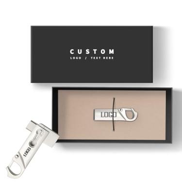 Imagem de Flash Drives OTG de metal gravados personalizados com logotipo, pen drives duplos USB-C e USB-A personalizados para promoções de negócios, eventos, presentes | 4 GB-128 GB | Descontos em massa (50,32