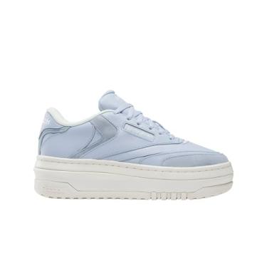 Imagem de Reebok Tênis feminino Club C Extra, Azul Y2K/Giz/Giz, 35