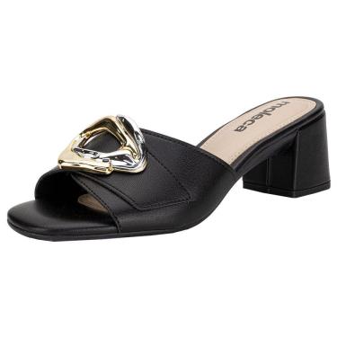 Imagem de Tamanco Feminino Salto Grosso Moleca 5496117