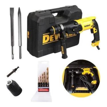 Imagem de Martelete Combinado Sds 800w D25133k Dewalt + Kit Completo