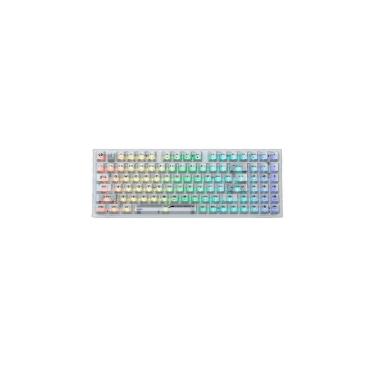 Imagem de Teclado Gamer Redragon Pollux Pro K628ct-rgb Transparente