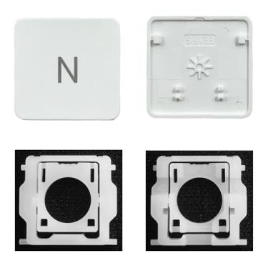 Imagem de GRMTRV Dobradiça individual de substituição para teclado Magic A2438 A2439 A2449 A2450 A3118 A3203 2021-2024 Ano (N)