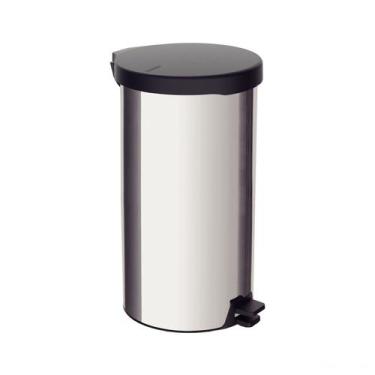 Imagem de Lixeira Inox com Pedal New Tramontina com Acabamento Polido 20 L