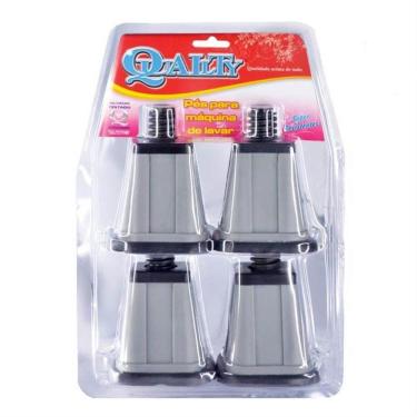 Imagem de Pés para Máquina de Lavar Roupa Grafite - 10105 - QUALITY