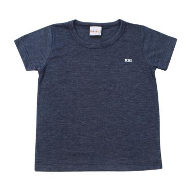 Imagem de Camiseta Flamê Infantil Manga Curta Lisa 200018 - Kaiani-Masculino