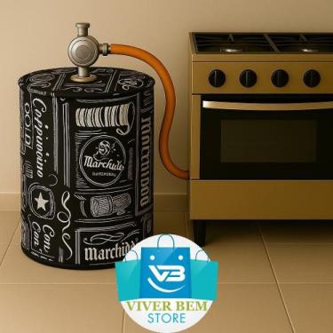 Imagem de Capa botijao de gas 13 kg protetor impervealvel - Viver Bem Estar