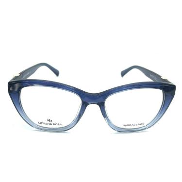 Imagem de Óculos de Sol Feminino Morena Rosa Azul Degrade Aro Fechado