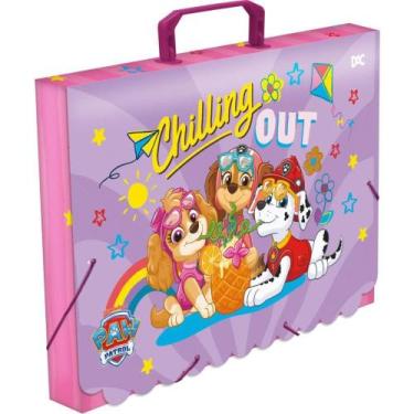 Imagem de Maleta Plastica com ALCA Decor Patrulha Canina FEM. 40MM - DAC