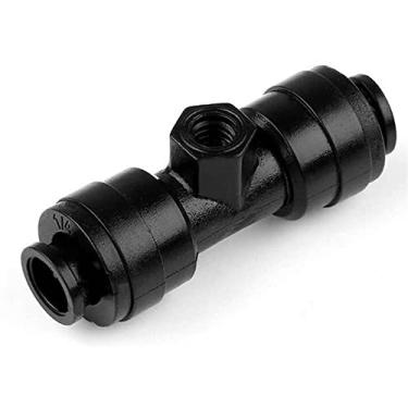 Imagem de XMGKMN Fácil de instalar 1/10.2 cm plugue rápido plugue plugue latão aspersor de baixa pressão conjunto de pulverização jardim externo acessórios de irrigação atomização (tamanho: 1 bocal 1 bocal 1