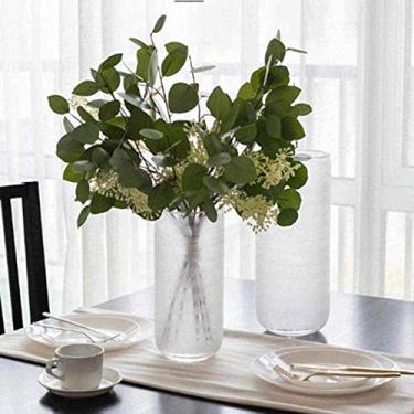 Imagem de Vaso sepultura hidropônica flor transparente decoração de casa equipe de atendimento ao cliente vidro para flores (tamanho: 35 x 14 cm) (tamanho: 23 x 10 cm)