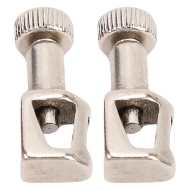 Imagem de Asixxsix Grampo para agulha de máquina de costura, suporte para agulha, peça de grampo para agulha em espiral, grampos de metal para agulha para máquina de costura doméstica