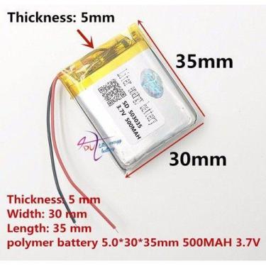 Imagem de Bateria Ciclocomputador Para Bike Bryton 310 Gps Carta Reg - bgb