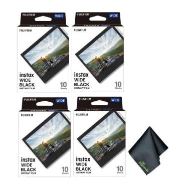 Imagem de Filme instantâneo Fujifilm Instax Wide Black (40 exposições)