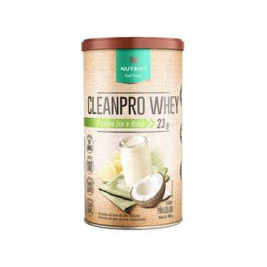 Imagem de Kit 2X: Cleanpro Whey Protein Isolado Piña Colada Nutrify 450g