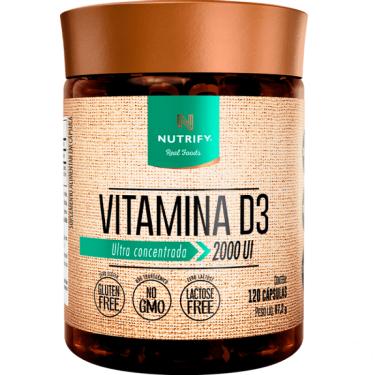 Imagem de Vitamina D3 Nutrify 120 Cápsulas