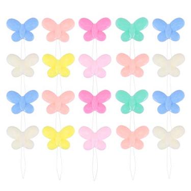 Imagem de 20 peças de passadores de agulha de plástico ferramenta de costura e artesanato simples para rosquear facilmente para projetos de bordado e costura