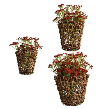 Imagem de 9 Hastes Mosquitinho Realistas: Arranjos de Flores Artificiais Finos p