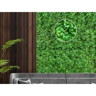 Imagem de 4 Placas Painel de trevo artificial Jardim Vertical Premium Cobrem 0,9