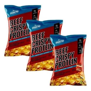 Imagem de Kit 3x Snack Proteico Shark Pro Whey Protein 50g - Envio Rápido!, Chur