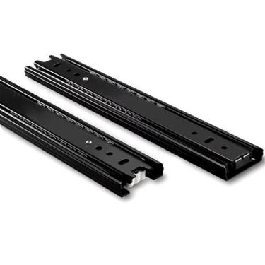 Imagem de 2 (1 Par) Corrediças Trilho Telescópico 40cm Gaveta Móvel - Facil Nego