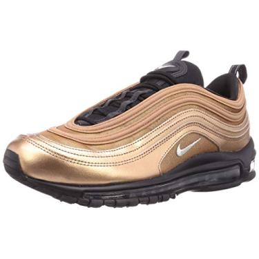 Imagem de Tênis feminino Nike Air Max 97 Holiday Sparkle casual, Mtlc Red Bronze/Metallic Silver-oil Grey, 5.5