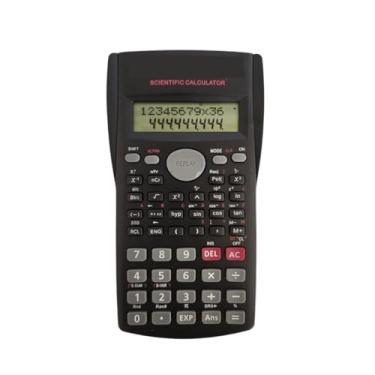 Imagem de Calculadora Científica 240 Funções com Capa e Display de 2 Linhas - Ideal para Estudantes, Professores e Profissionais de Exatas
