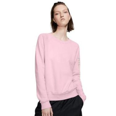 Imagem de Sueter Moletin Feminino Tommy Hilfiger Im Reg Hilf Rosa-Feminino