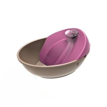 Imagem de Fonte Para Gatos e Cães Bebedouro Automático Purificador de Água Filtro(ROSA 220V PETIT)