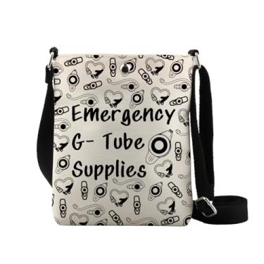 Imagem de Gtube Supply Bolsa tiracolo Kit de tubo de emergência suprimentos de tubo G de emergência Gtube presente tubo de alimentação bolsa de mão nutricionista presente, Gube Cb, Tendência