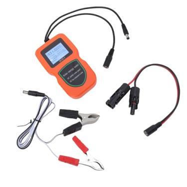 Imagem de SUNGOOYUE Testador de Painel Solar 5W-500W, Ferramenta de Solução de Problemas MPPT para Testes de Painel Solar Fotovoltaico, Análise de Dados, Ideal para Vários Campos (Laranja)