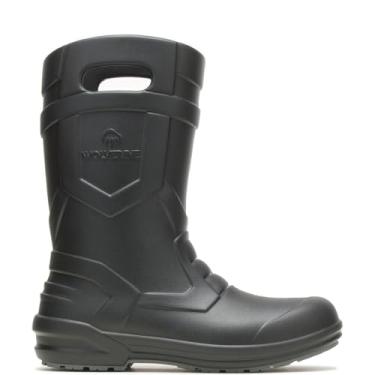 Imagem de WOLVERINE Bota de chuva masculina Scout Injected 25,4 cm, Preto, 8