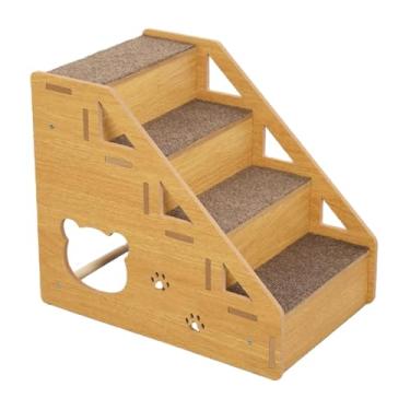 Imagem de Bothyi Escada de escada de cães de estimação Ornamento profissional não deslize Presentes Puppy essencial para cama alta carros de animais pequenos e mais, 4 Passos