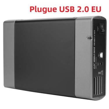 Imagem de Caixa Adaptadora Externa Para Unidade Óptica USB 2.0 3.0 SATA De 5.25 