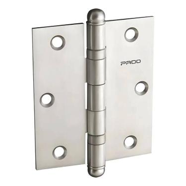 Imagem de Dobradiça Pado 3530 Escovada Cra Aço Rolamento 3.1/2X3 Jg Un