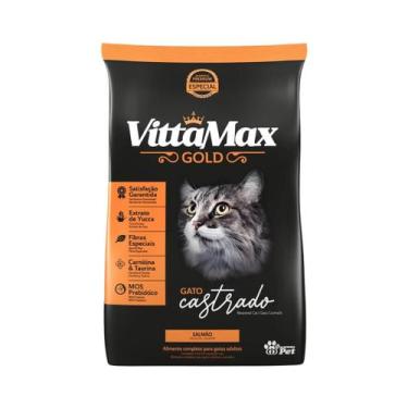 Imagem de Racao vittamax gato castrado salmão 10,1kg